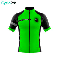 maillot cyclisme vert eklips