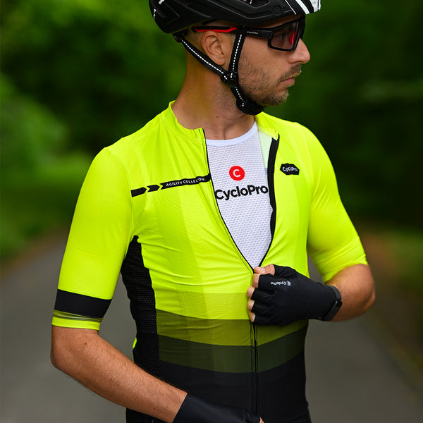 maillot cycliste agility jaune 5