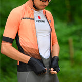 maillot cycliste agility orange 1