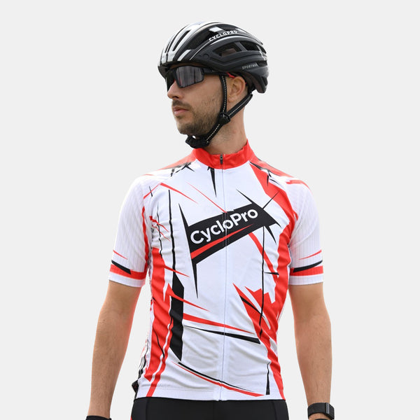 RH Maillot de cyclisme MTB Homme (Rouge RH Maillot de cyclisme MTB Homme (Rouge