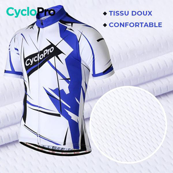 maillot cycliste motifs bleu 1