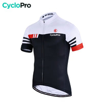 maillot cycliste rouge pro