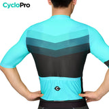 maillot de cyclisme dos agility bleu ciel 1