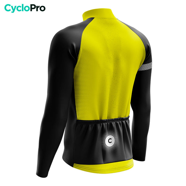 Tenue cycliste hiver Jaune - Eklïps - DESTOCKAGE