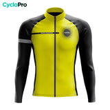 Tenue cycliste hiver Jaune - Eklïps - DESTOCKAGE