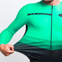 Maglia manica verde a metà stagione | Agilità