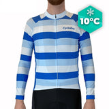 MAILLOT LONG DE CYCLISME BLEU - AUTOMNE - ÉVASION+ Maillot long pour homme GT-Cycle Outdoor Store S 