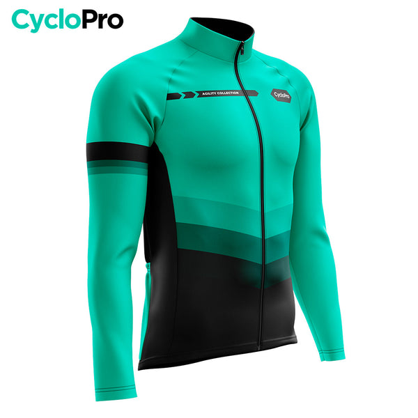 Tenue cycliste hiver Bleue - Agility - DESTOCKAGE