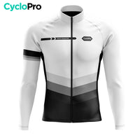 Maillot cycliste hiver Blanche - Agility - DESTOCKAGE (Copie)