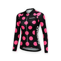 Long Cycling Jersey Pinky - Invierno