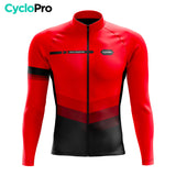 Tenue cycliste hiver Rouge - Agility - DESTOCKAGE