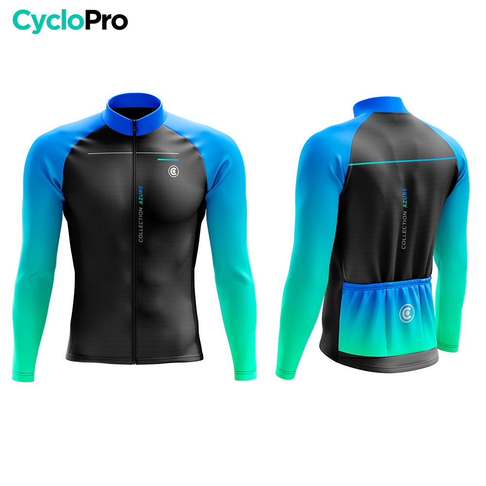 Veste Cycliste D'hiver Zimco Cycle Wear Thermal Pro - Taille L, Bleu, Neuve Sans étiquette - Respirante Et Résistante à L'eau