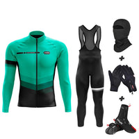 Pack Complet Hiver Turquoise Agility - Tenue + Gants + Couvre-chaussures + Cagoule