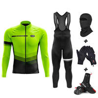 Pack Complet Hiver Jaune Agility - Tenue + Gants + Couvre-chaussures + Cagoule