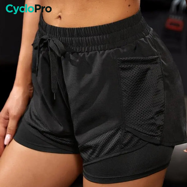 Short de running femme - Practical+