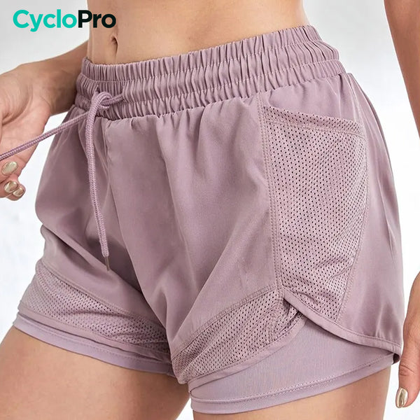 Short de running femme - Practical+ - DESTOCKAGE