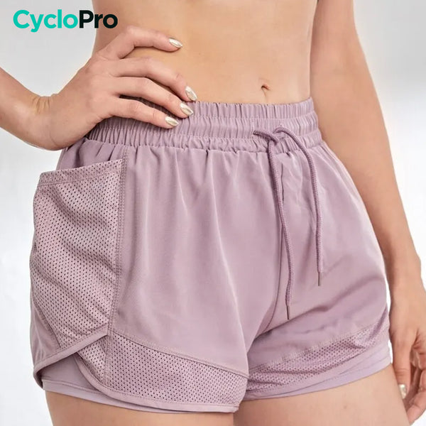 Short de running femme - Practical+ - DESTOCKAGE