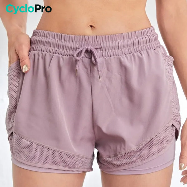 Short de running femme - Practical+ - DESTOCKAGE