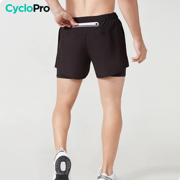 Short RUNNING noir grande taille homme Allsize confortable Sport Course Short RUNNING noir grande taille homme Allsize confortable Sport Course