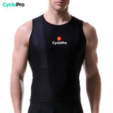 sous maillot cycliste sans manches noir 1