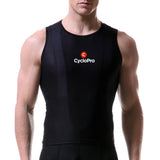 sous maillot cycliste sans manches noir 1