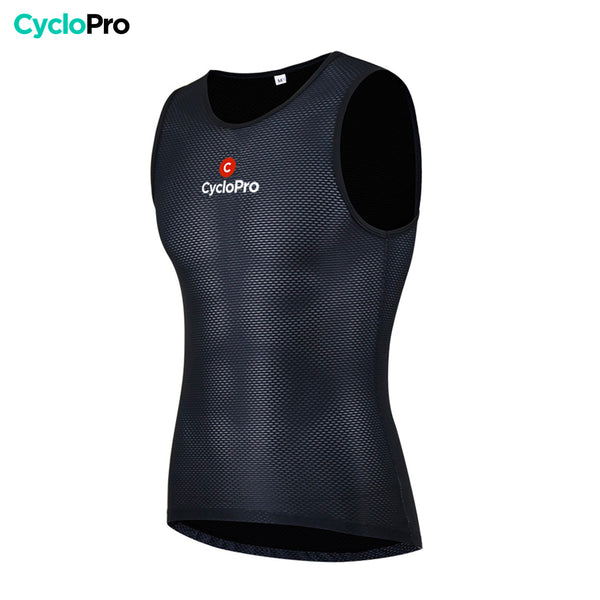 sous maillot cycliste sans manches noir