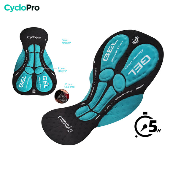 WOSAWE sous-vêtement de Cyclisme pour Femme 3D Gel WOSAWE sous-vêtement de Cyclisme pour Femme 3D Gel