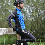 Tenue cycliste hiver Bleue - Eklïps