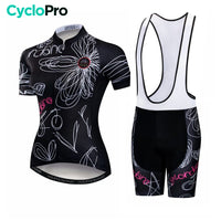 tenue cyclisme ete femme drawing bretelles