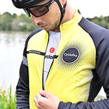 Tenue cycliste hiver Jaune - Eklïps