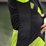 tenue cyclisme practical homme jaune 8