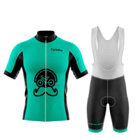 Turquoise Cycling Outfit - Flower of Age