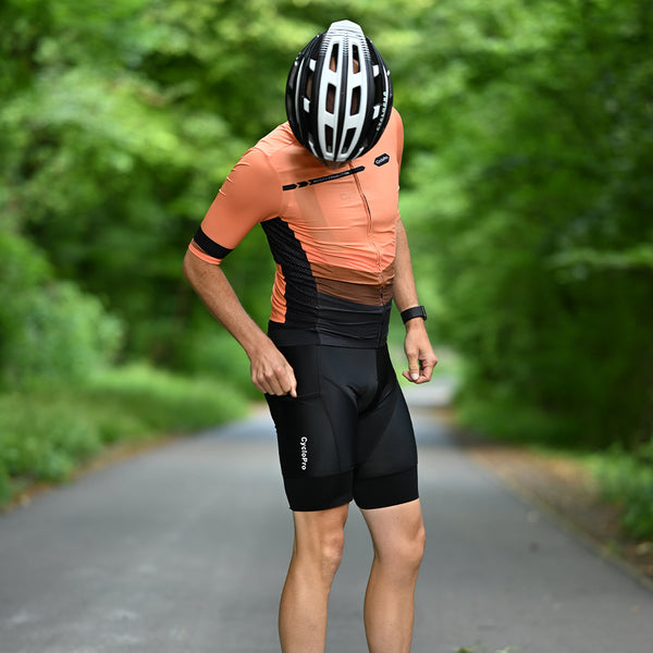 tenue cycliste adventure orange 1