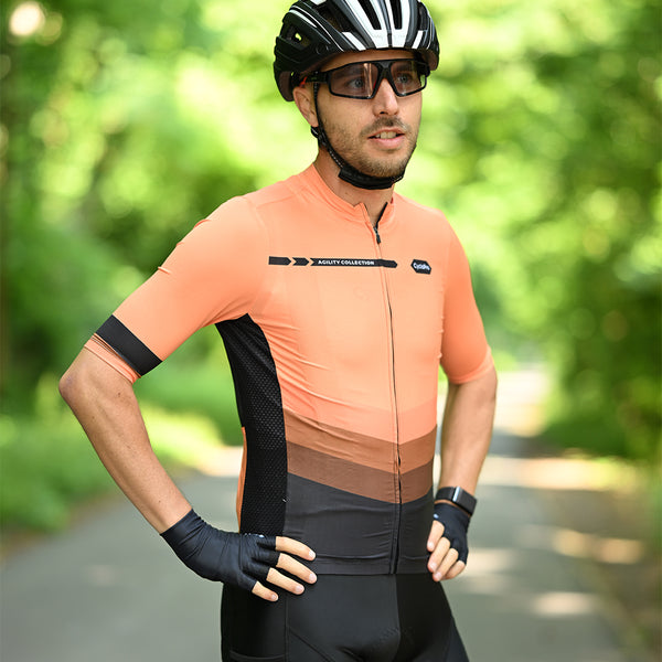 tenue cycliste adventure orange 5