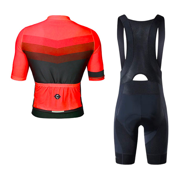 tenue cycliste adventure rouge 1