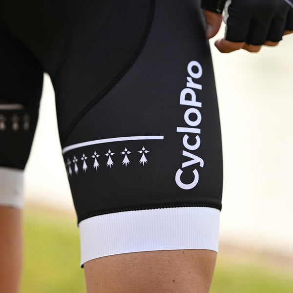 Maillot Cyclisme Homme Bretagne Personnalisé - Manche Courte Respirant Et Confortable