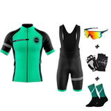 COMPLETO TURQUOISE EKLPP TURQUOISE PACCHETTO - OUTFIT CICLING + MATTENS + SOCK + SCHEDI