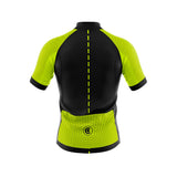 tenue cycliste ete jaune poches 3