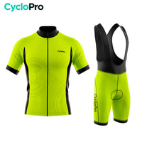 tenue cycliste fluo