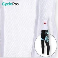 TENUE CYCLISTE HIVER BLEUE - SPLASH+ - DESTOCKAGE tenue de cyclisme CycloPro 
