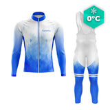 TENUE CYCLISTE HIVER HOMME BLEUE - CRISTAL+ tenue cyclisme homme CycloPro XS 