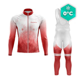 TENUE CYCLISTE HIVER HOMME ROUGE - CRISTAL+ tenue cyclisme homme CycloPro XS 