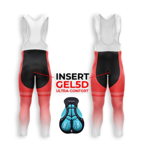 Outfit per ciclismo invernale di Red Man - Trace+