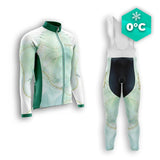 TENUE CYCLISTE HIVER HOMME VERTE - TEINTE+ tenue cyclisme homme CycloPro XS 