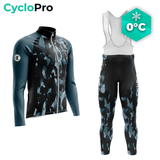 TENUE CYCLISTE HIVER MARINE - COMMANDEUR tenue de cyclisme CycloPro XS 