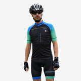 tenue cycliste homme azure ok