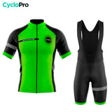 Tenue De Cyclisme Été Verte - Collection Eklïps