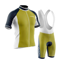 TENUE DE CYCLISME ÉTÉ HOMME JAUNE - CHIC+ Tenue de cyclisme été GT-Cycle Outdoor Store S 