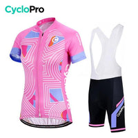 TENUE DE CYCLISME FEMME - PARCOURS+ Tenue de cyclisme été CycloPro Avec XL 