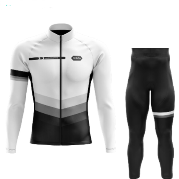 Tenue cycliste hiver Blanche - Agility